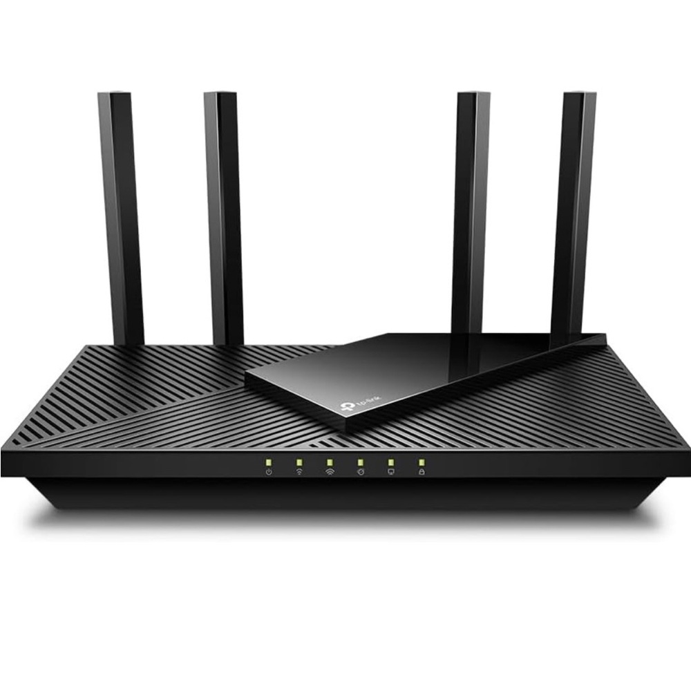 🚏🚏🚏bogoho🚏🚏🚏TP-Link Black Wi-Fi Router-used in box
